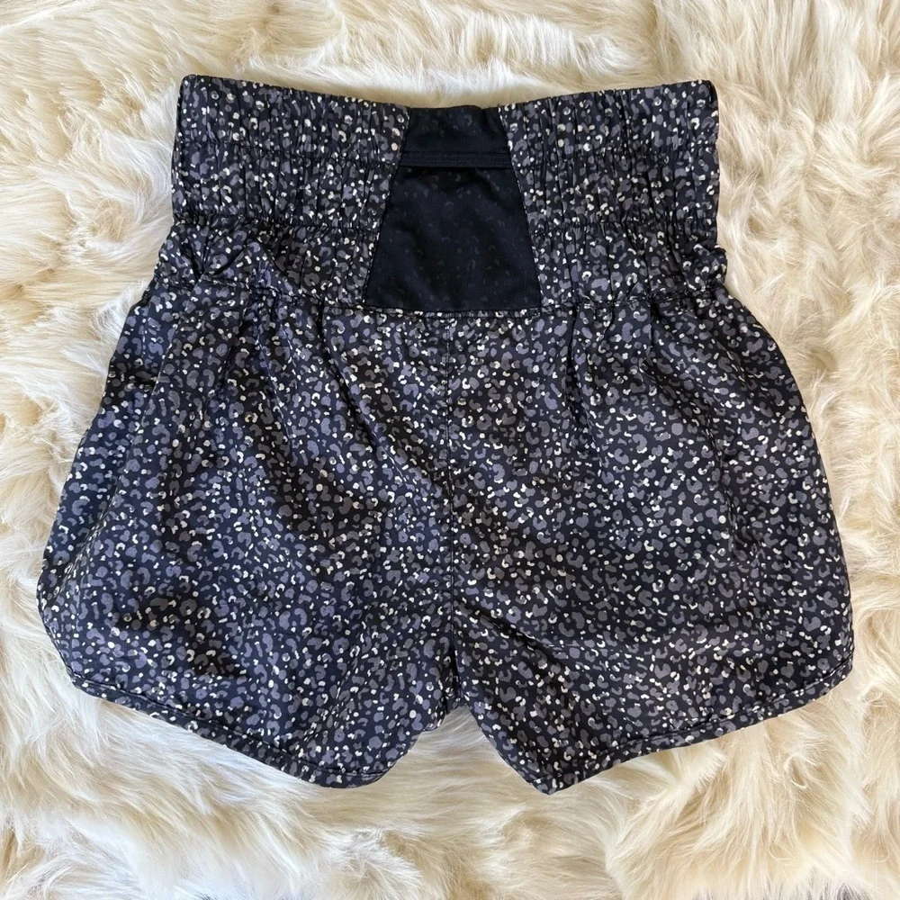 FP Movement by Free People The Way Home Printed Leopard Shorts Size Small